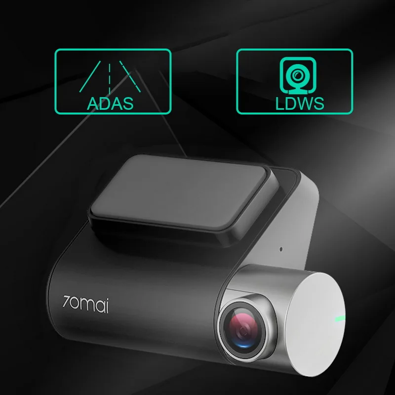 70mai Dash Cam Pro Автомобильный видеорегистратор 1944P авто регистратор ADAS WiFi dvr голосовое
