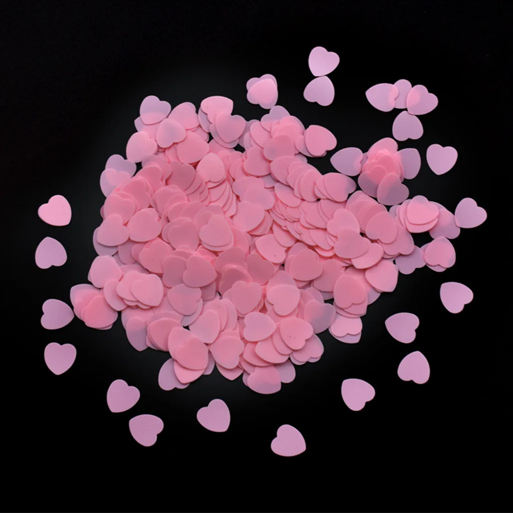 1000 шт./компл. &quotсделай сам&quot сердце-образный аксессуары посыпать лепесток