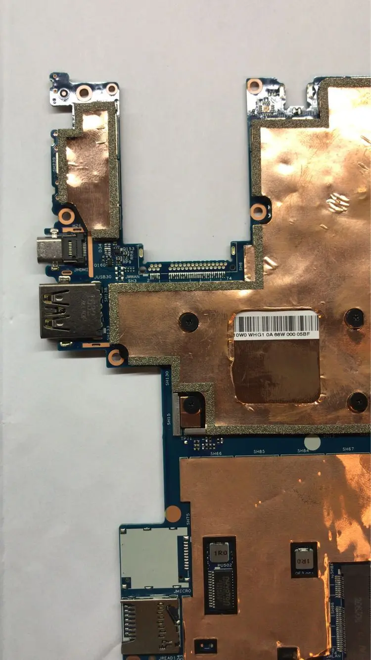 

KEFU For Lenovo MIIX 700-12ISK MIIX700 MIIX-700-12ISK CMX40 NM-A641 Tablet Motherboard CPU M3 6Y30 4G 100% Test OK