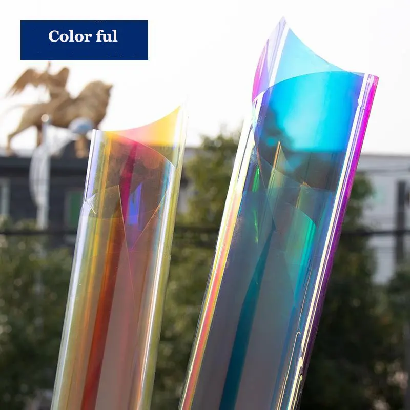 Оригинальное самоклеящееся виниловое сырье с клеем Переливающаяся виниловая