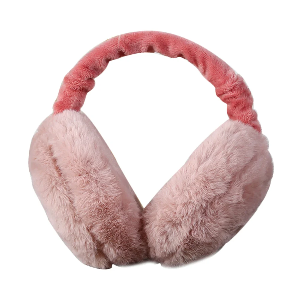 

Women Earmuffs Ear Warmer Faux Fur Winter Earlap Headband Full Surround Foldable Adjustable Protector