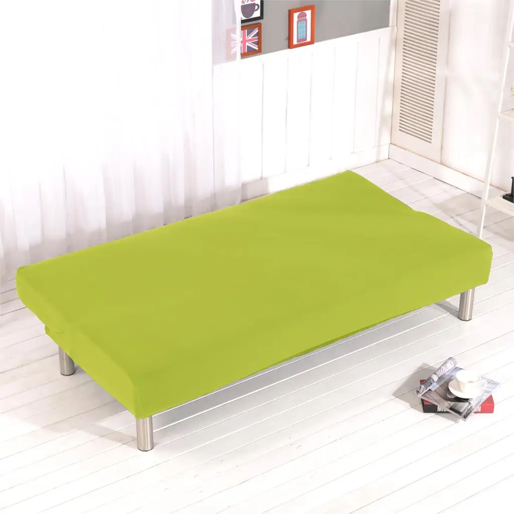 Universal Armless Sofa Bed Cover Folding Modern Seat Slipcovers Stretch Covers Cheap Couch Protector Elastic Futon Spandex | Дом и сад