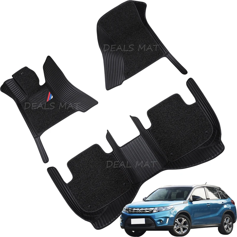 

Car floor mats for suzuki jimny swift grand vitara vitara sx4 liana ignis celerio samurai car floor mats