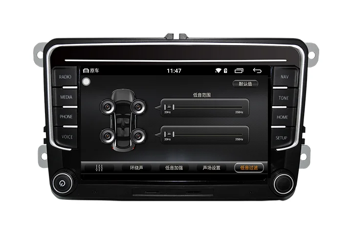 Автомобильный dvd плеер NaweiGe 7 дюймов Android 8 ядер 1 2 + 32 ГБ универсальная