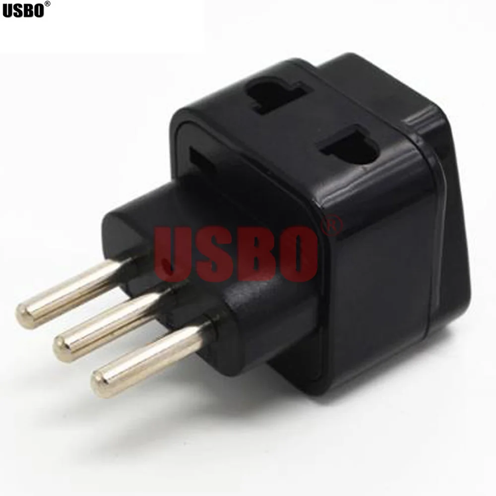 Черный белый 10A 250V 2 в 1 AU/UK/US/EU Италию Чили Уругвай Сирии штекер адаптера для