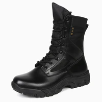 ultra light combat boots mens training breathable mountaineering high top security outdoor hiking four seasons military shoes