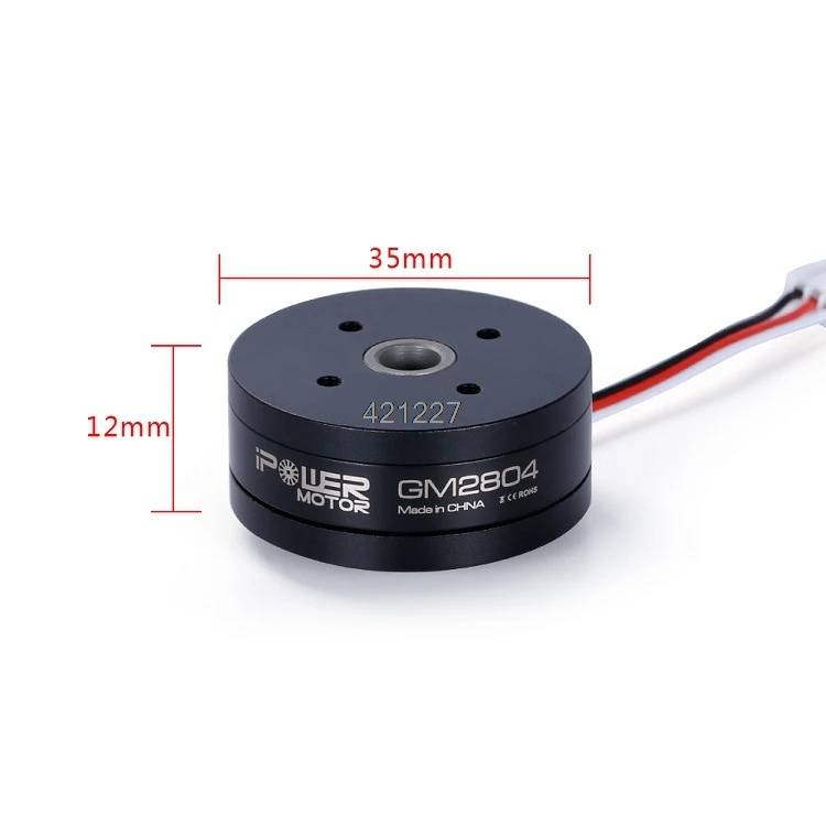 Двигатель iPower GM2804H-100T GM2804 2804 полый вал бесщеточный карданный двигатель AlexMos32 Bit Board