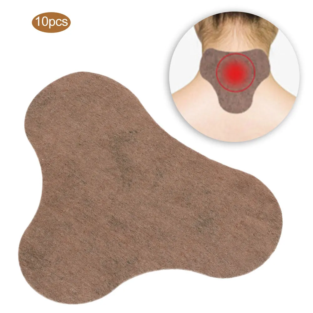 

10pcs Moxibustion Cervical Vertebra Patch Warm Heating Pain Relief Sticker Herbal Serum Relieve Muscle Pain Health Care Plaster
