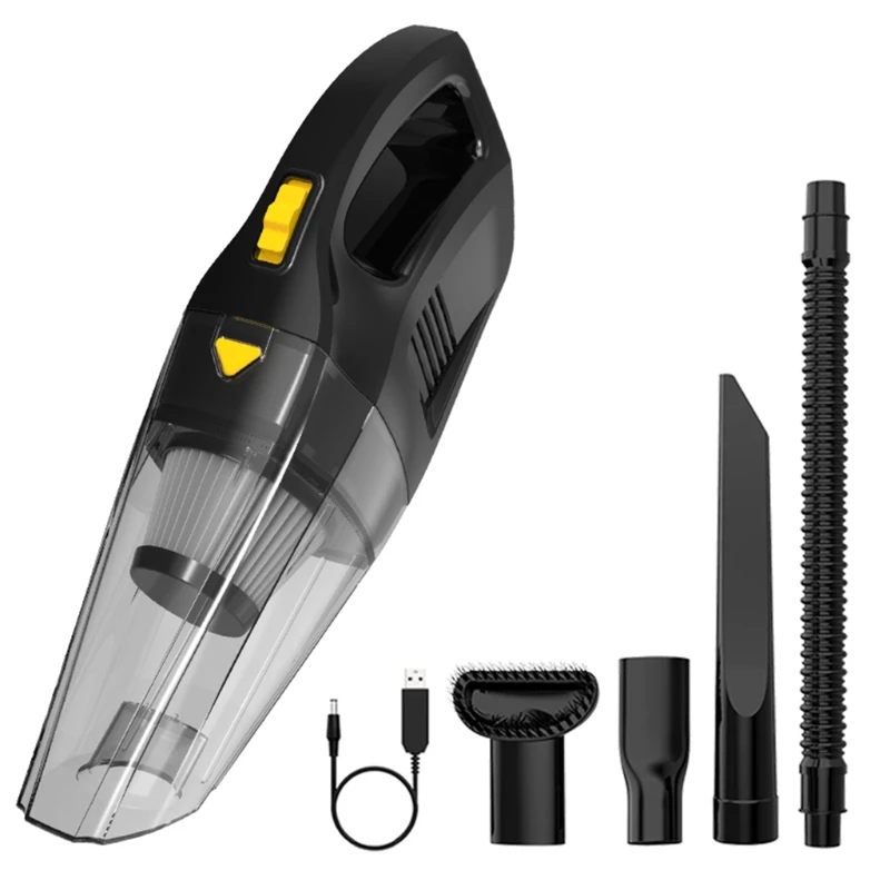 

Handheld Vacuum Cordless 7Kpa Strong Suction Powered Wet Dry Portable Home Car