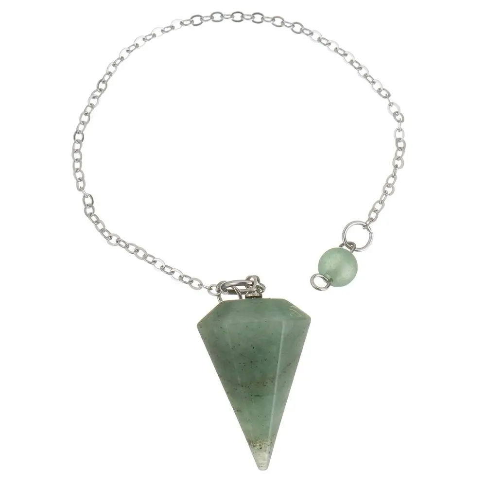 YYW 2019 новый маленький размер маятник натуральный камень амулет лечебная подвеска