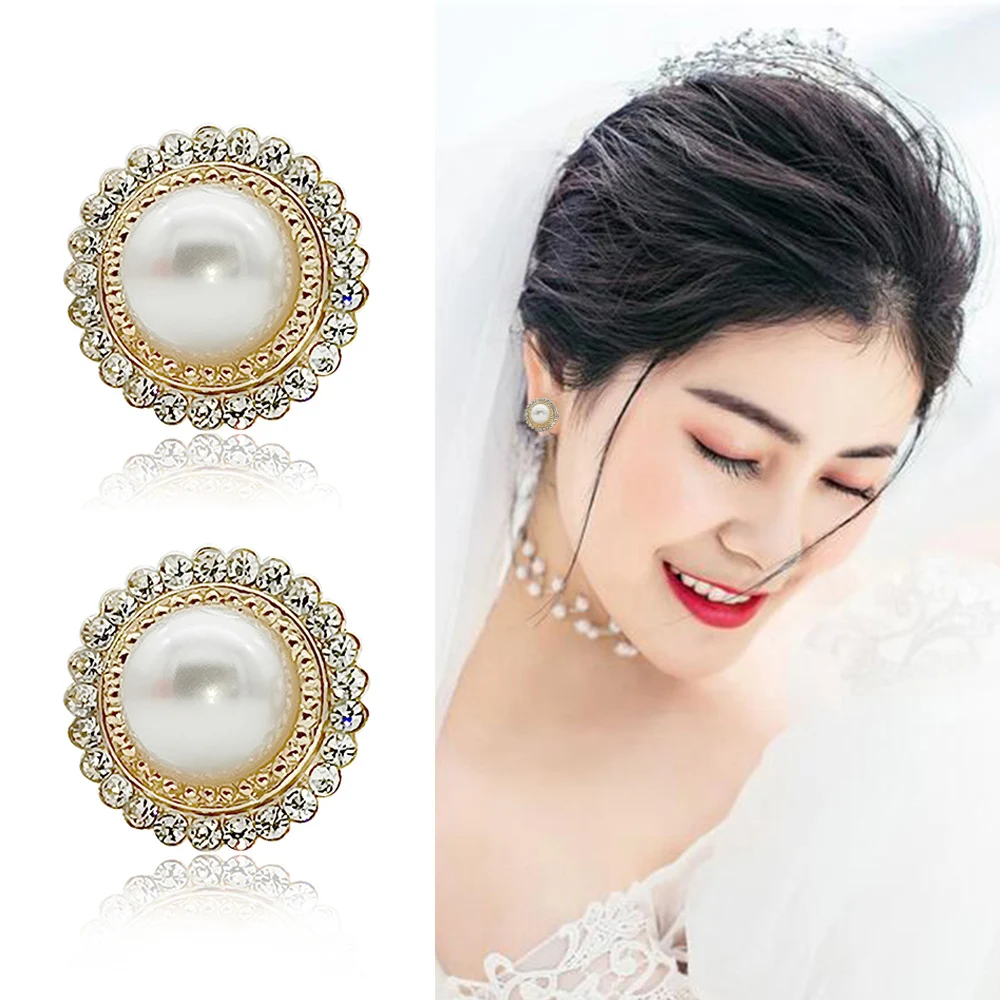 Новинка 2020 круглые серьги в форме сердца идеальные темпераментные клипсы для