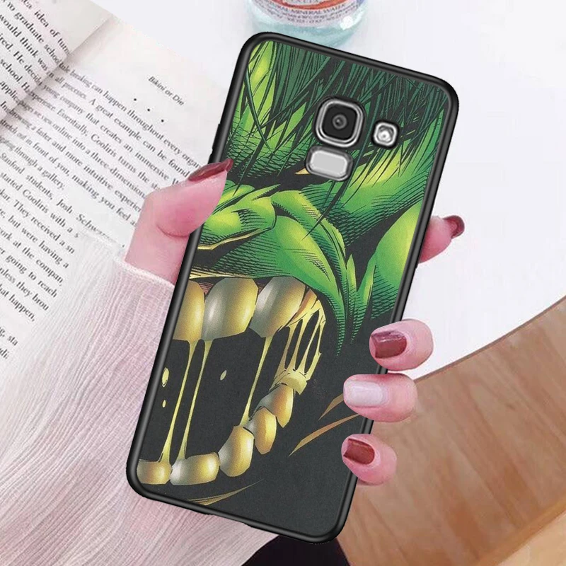 

Marvel Comic Captain America for Samsung Galaxy j8 j7 j6 j5 j4 j3 j2 Duo Prime Core Plus 2018 2017 Black Phone Case