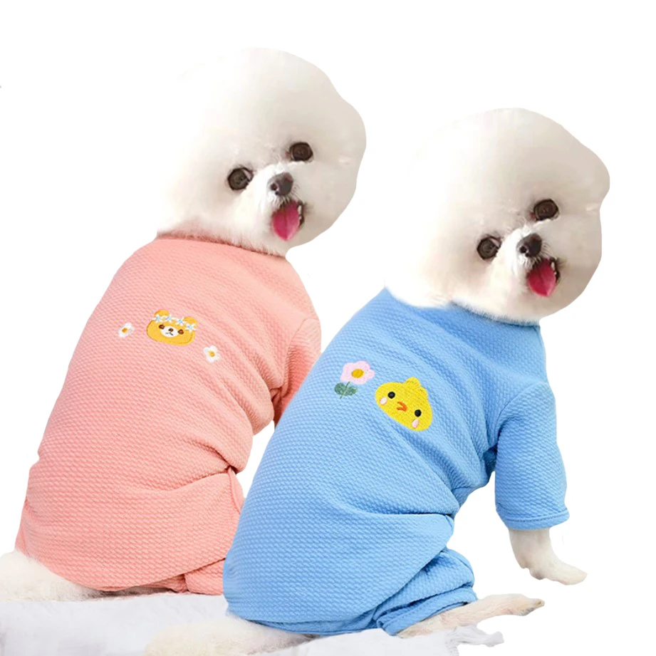 

Dog Jumpsuit Four Legged Pet Clothes for Small Dogs Pajamas Puppy Sleepwear Cat Overalls Bichon Yorkie Chihuahua Pet Clothing