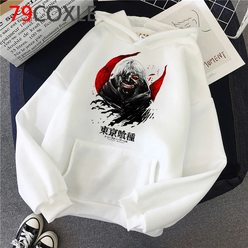 

Tokyo Ghoul hoodies male Ulzzang printed harajuku grunge male sweatshirts Korea