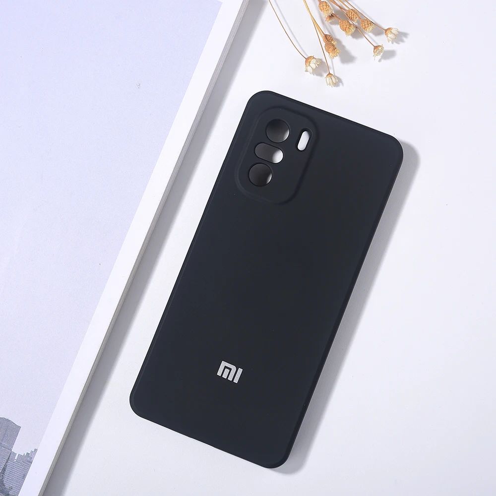 liquid silicone phone case for xiaomi mi poco f3 redmi k40 pro redmik40 pro soft tpu full protection back cover shells 6 67 inch free global shipping
