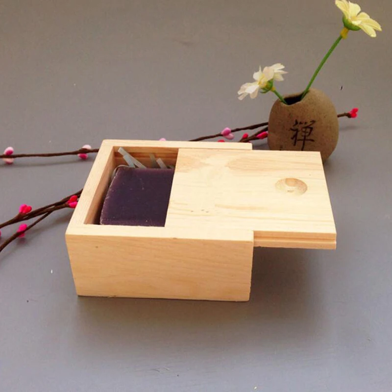 

Handmade Jewelry Storage Box Wooden Handmade Soap Packaging Box Jewelry Candy Storage Box Decorative Crafts