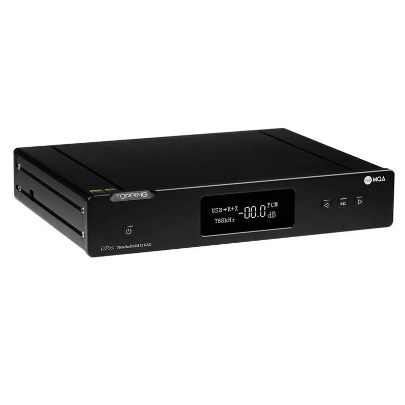 TOPPING D70S 2*AK4497 Full Balanced MQA Decoder Bluetooth 5.0 LDAC 32Bit/768K DSD512 XMOS XU216 Hi-Res DAC | Электроника