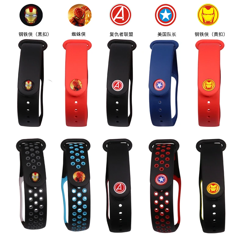 Спортивный ремешок для Mi Band 3 4 Xiaomi mi band спортивный силиконовый браслет band3