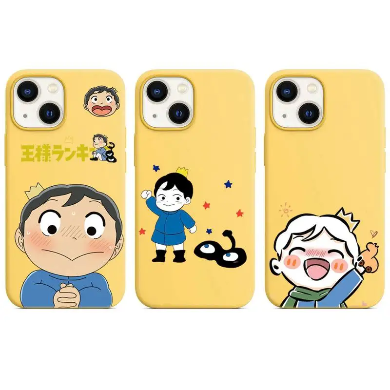 

Ranking of Kings Phone Case for iphone 13 12 XS 11 pro max mini SE 2020 6 6s 7 8 plus X XR cases candy color yellow funda