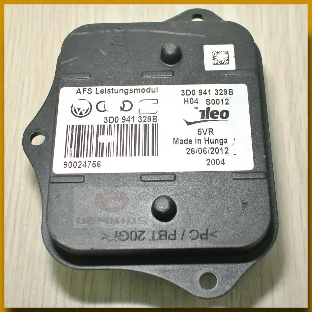 3D0941329B блок управления фарами б/у оригинальный OEMHIDS AFS шматура AHL AFL ECU для Passat Phaeton 3D0