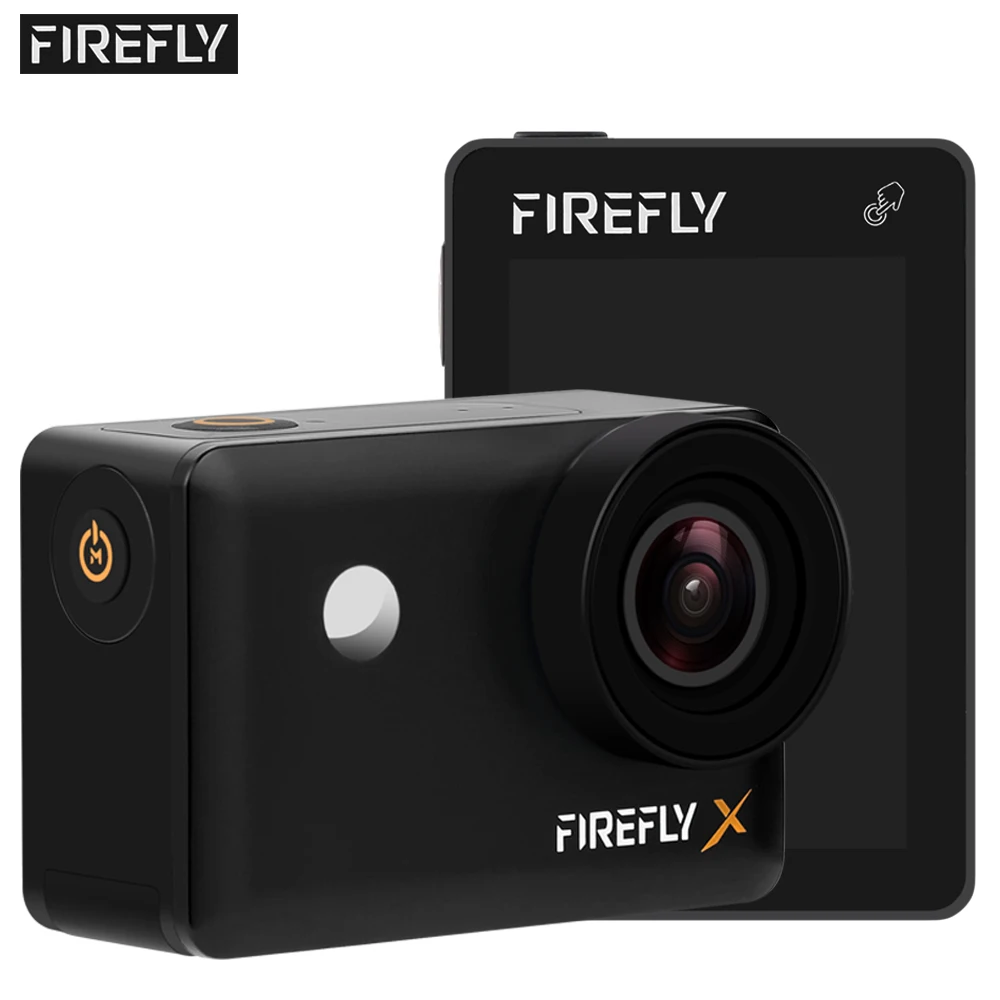 Спортивная Экшн камера FIREFLY 4K 60fps 12MP Ambarella H22 IP66 подводный водонепроницаемый пульт