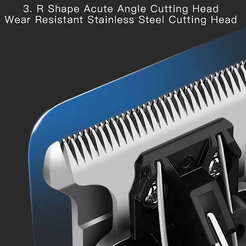 

Cordless Hair Clipper Professional Hair Trimmer for Men Beard Electric Cutter Hair Cutting Machine Haircut