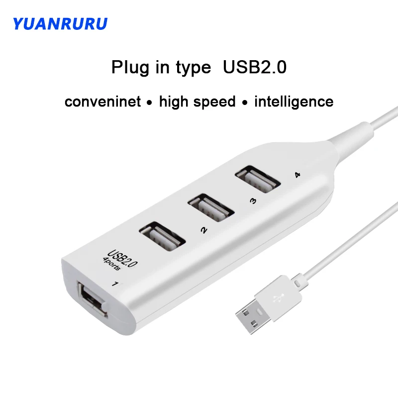 2 0 usb hub 4 usb hub usb 2 0 hub multi usb splitter hub multiple expander 2 0 usb for desktop laptop pc computer accessories free global shipping