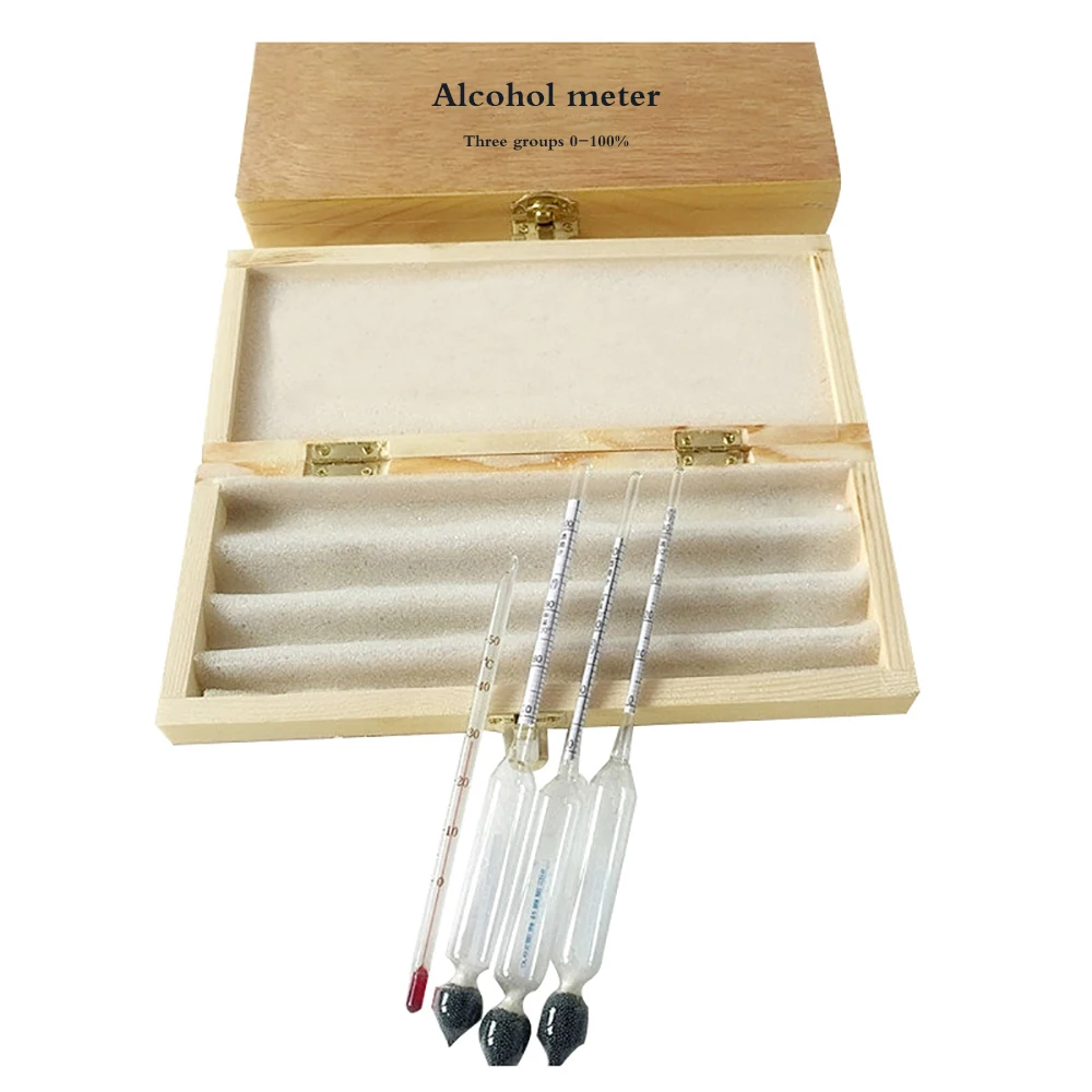 Спиртометр гидрометр для алкогольной дистилляции виски бренди водки|Детали