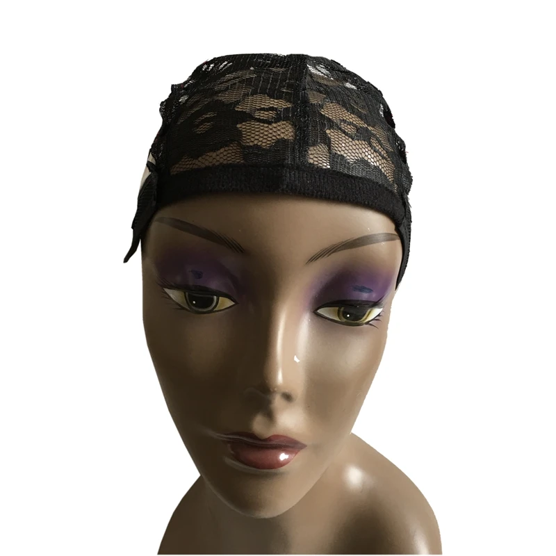 5 шт. черный пластик парик решений кепки для изготовления волос машинные парики