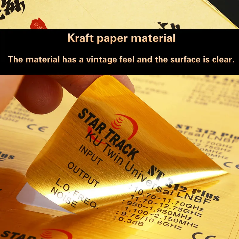 Пользовательская наклейка индивидуальный логотип наклеек цветная печать