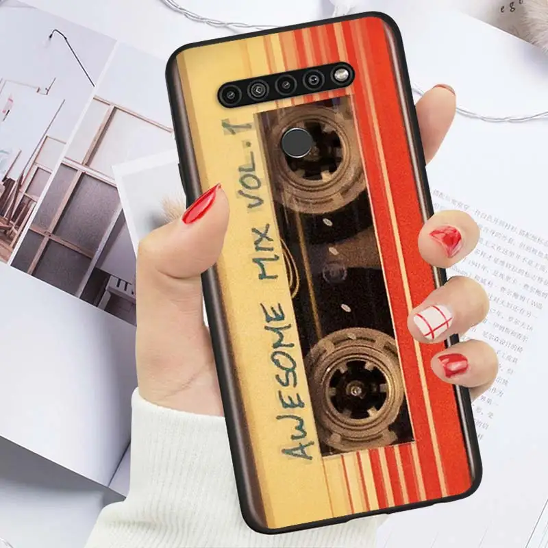 

Classical Old Cassette For LG K92 K42 K22 K71 K61 K51S K41S K30 K20 2019 Q60 V60 V50 S V40 V30 G8S G8 X ThinQ Phone Case