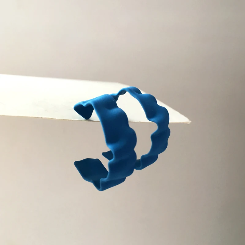 Модные ювелирные изделия серьги кольца неправильной формы Лидер продаж модные