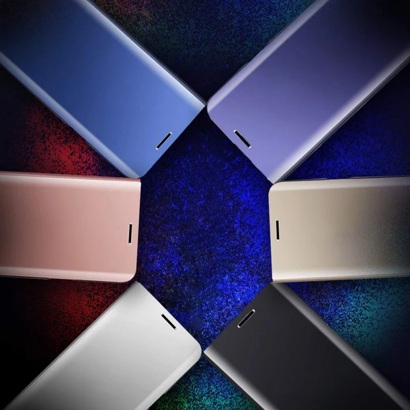 Luxury Mirror Leather Case for Huawei P40 Pro P30 Pro P 30 Lite P40 Light P 40 360 Phone Front Back Cover on Hawei Y6 Y7 Y9 2019