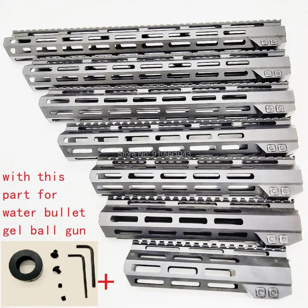 MLOK handguard Free Float Super Slim ar 15 Handguard Quad Rail стальная гайка для jinming 9 M4A1 водяная гелевая