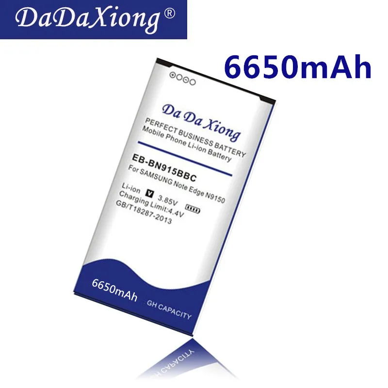 Аккумулятор Da Xiong 6650 мА/ч EB BN915BBC литий ионная аккумуляторная батарея для Samsung Galaxy