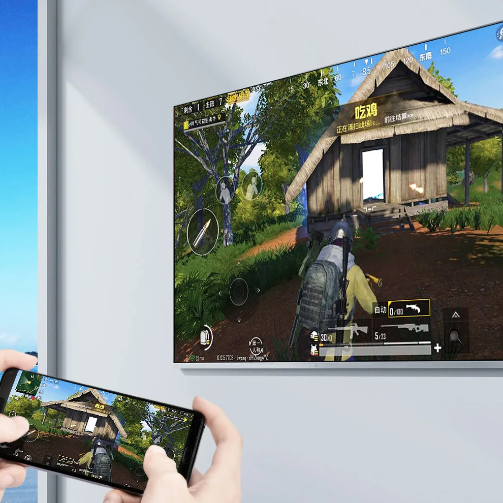 Unnlink ТВ-Стик HDMI-совместимый беспроводной ключ-дисплей 4K Miracast DLNA Airplay Зеркальное