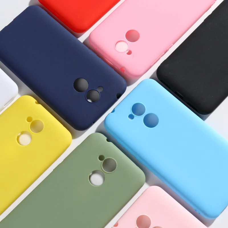 For Huawei Honor 6A Case Cover Candy Color Soft Tpu Back Coque Honor6A DLI-TL20 5.0" Cases Fundas Capa |