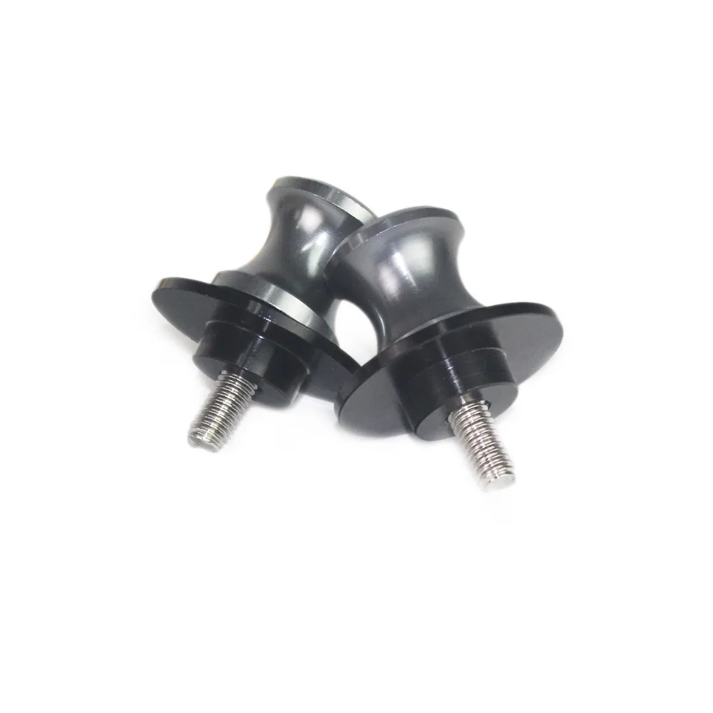 8mm titanium Аксессуары для мотоциклов с ЧПУ, регулировочный кронштейн для цепи, винтовой рокер, катушка, слайдер для HONDA CB650R cb650r CBR650R CB 650R - Цвет: 8mm titanium
