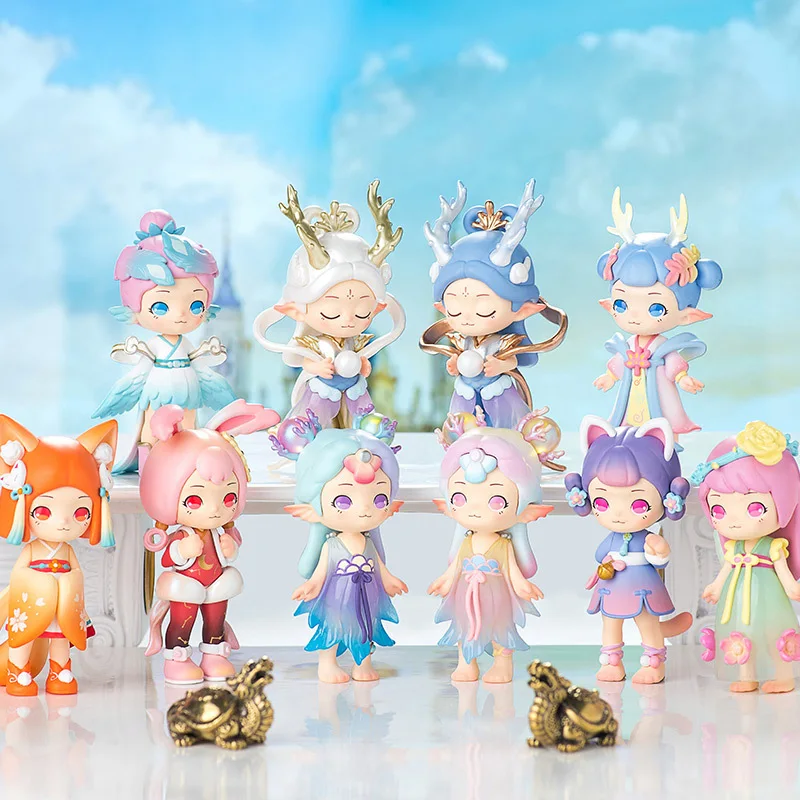 

ROOYIE Blind Box Surprise Spirit Beast Day Mission Decoration Girl Birthday Gift Cute Collectible Toy
