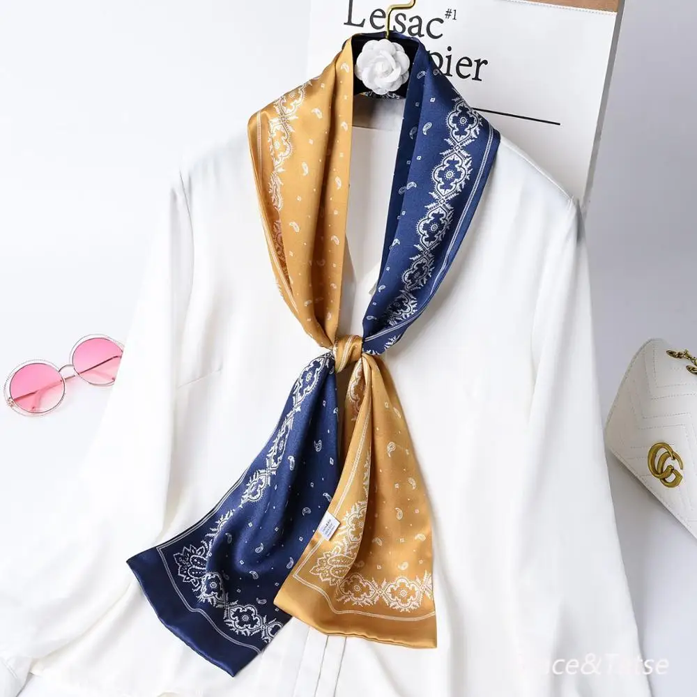 Модный Элегантный 100% чистый Шелковый шарф с принтом тутового шелкопряда