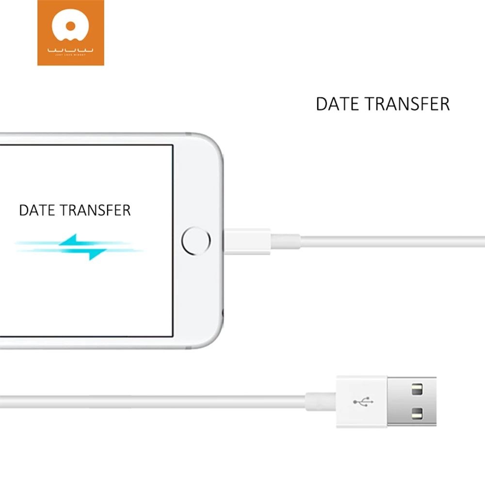 Usb кабель для зарядки 2A Iphone type C Micro speed 1 м с функцией синхронизации мобильного