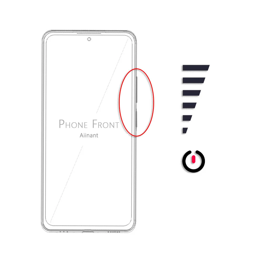 OEM Power Flex для iPhone 6 6s 7 8 Plus 5 5s SE кнопки питания и громкости переключатель клавиш