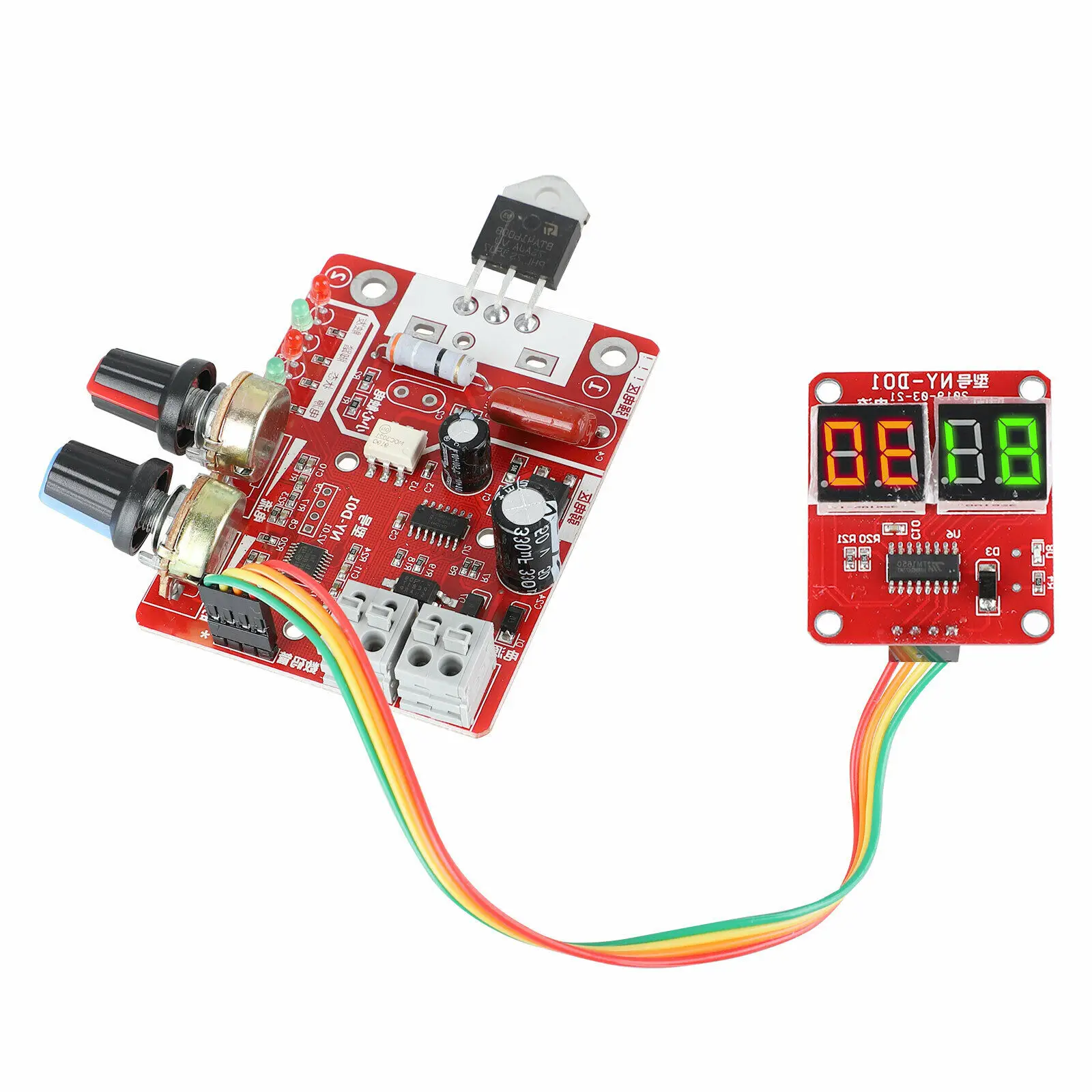 Точечный сварочный аппарат контроль времени 40А ток цифровой дисплей управления