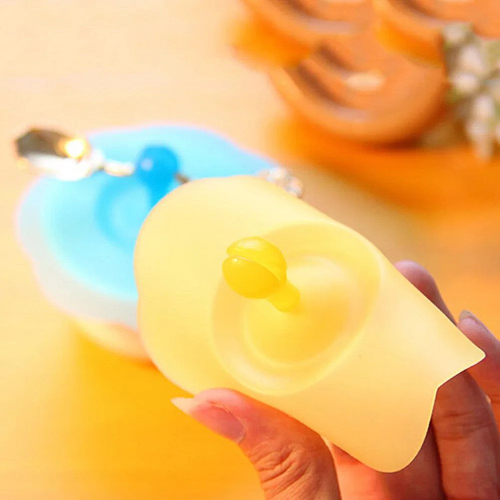 

Food Silicone Cover Cap Waterless Airlock Fermentation Lid With Metal Ring For Wide Mouth Reusable Lids Kitchen Fresh Cover