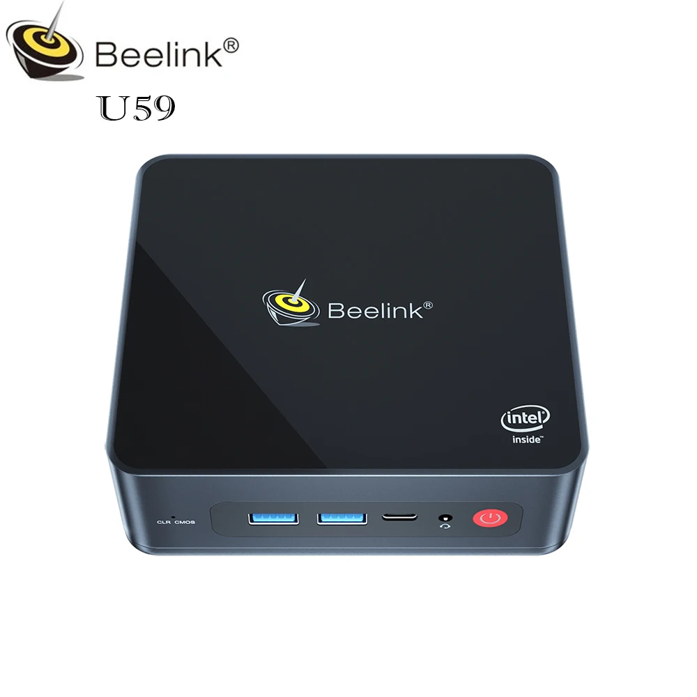 Beelink U59 Windows 11 мини-ПК Intel Lake процессор N5095 2 9 ГГц DDR4 16 ГБ 512 SSD 1000M LAN BT4 Настольный