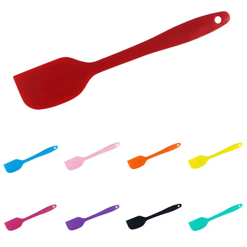 

Multicolor Food Grade Non Stick Butter Cooking Silicone Spatula Set Cookie Pastry Scraper Cake Baking Spatula Silicone Spatula