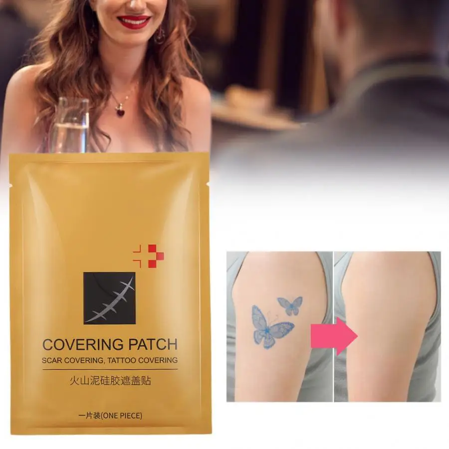Водонепроницаемый шрам крышка скрывает лента приятная на ощупь тату Наклейка На