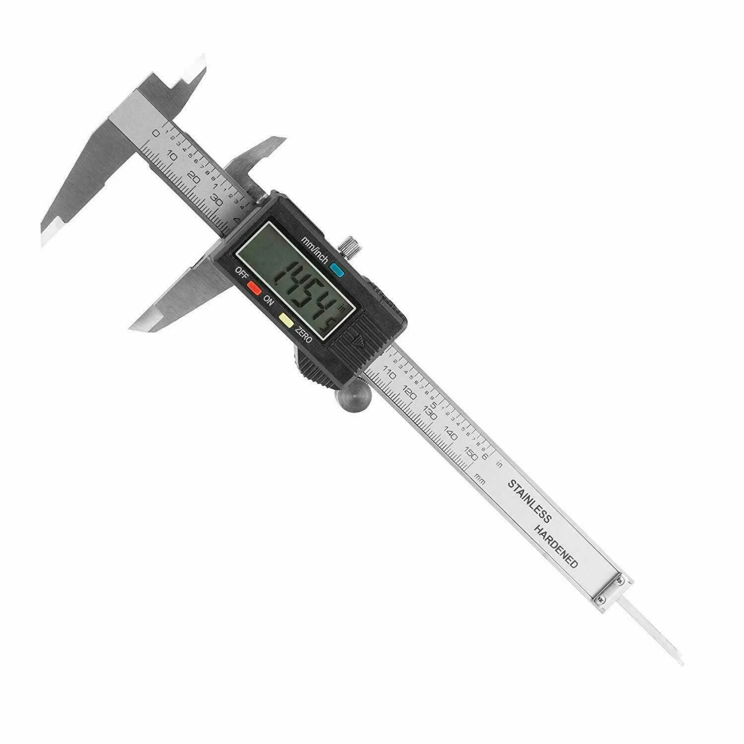 

0-150mm Vernier Caliper Stainless Steel/Plastic LCD Digital Caliper 6 Inch Instrument Depth Measuring Tools By PROSTORMER