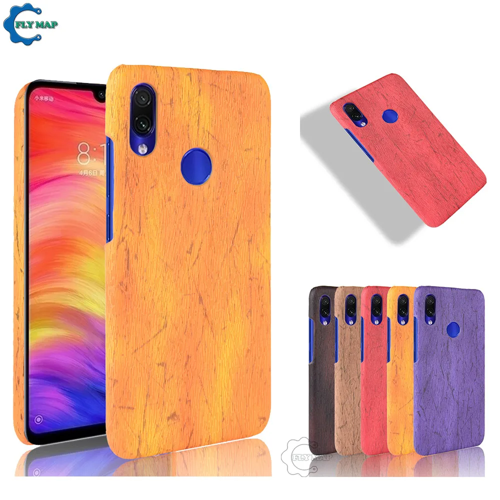 Чехол с изображением коры дерева для Redmi Note 7 7Pro жесткий защитный чехол телефона