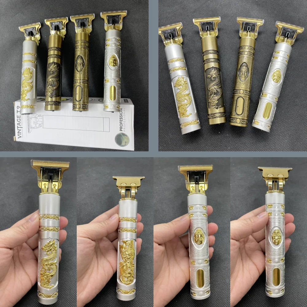 Новая перезаряжаемая USB машинка для стрижки волос T9 Мужская бритва триммер
